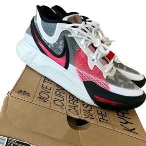 Nike Men's Kyrie 8 Basketball White University Red/Black NEW NIB